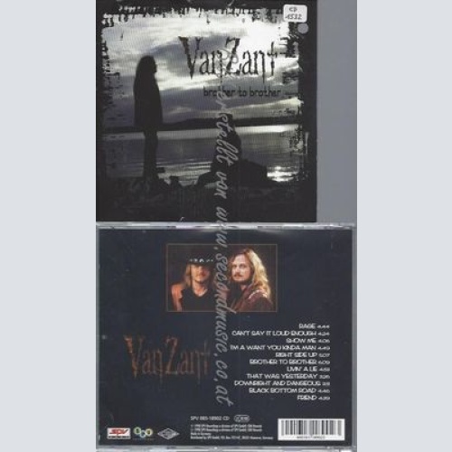 CD--VAN ZANT--BROTHER TO BROTHER
