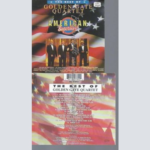 CD--GOLDEN GATE QUARTET,THE--BEST OF GOLDEN GATE QUARTET