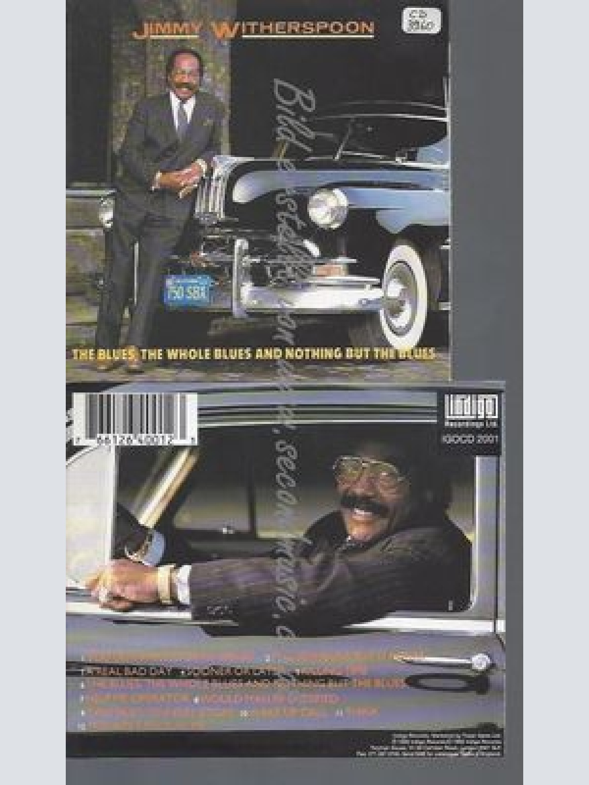 CD--JIMMY WITHERSPOON--THE BLUES,THE WHOLE BLUES & NOTHING BUT