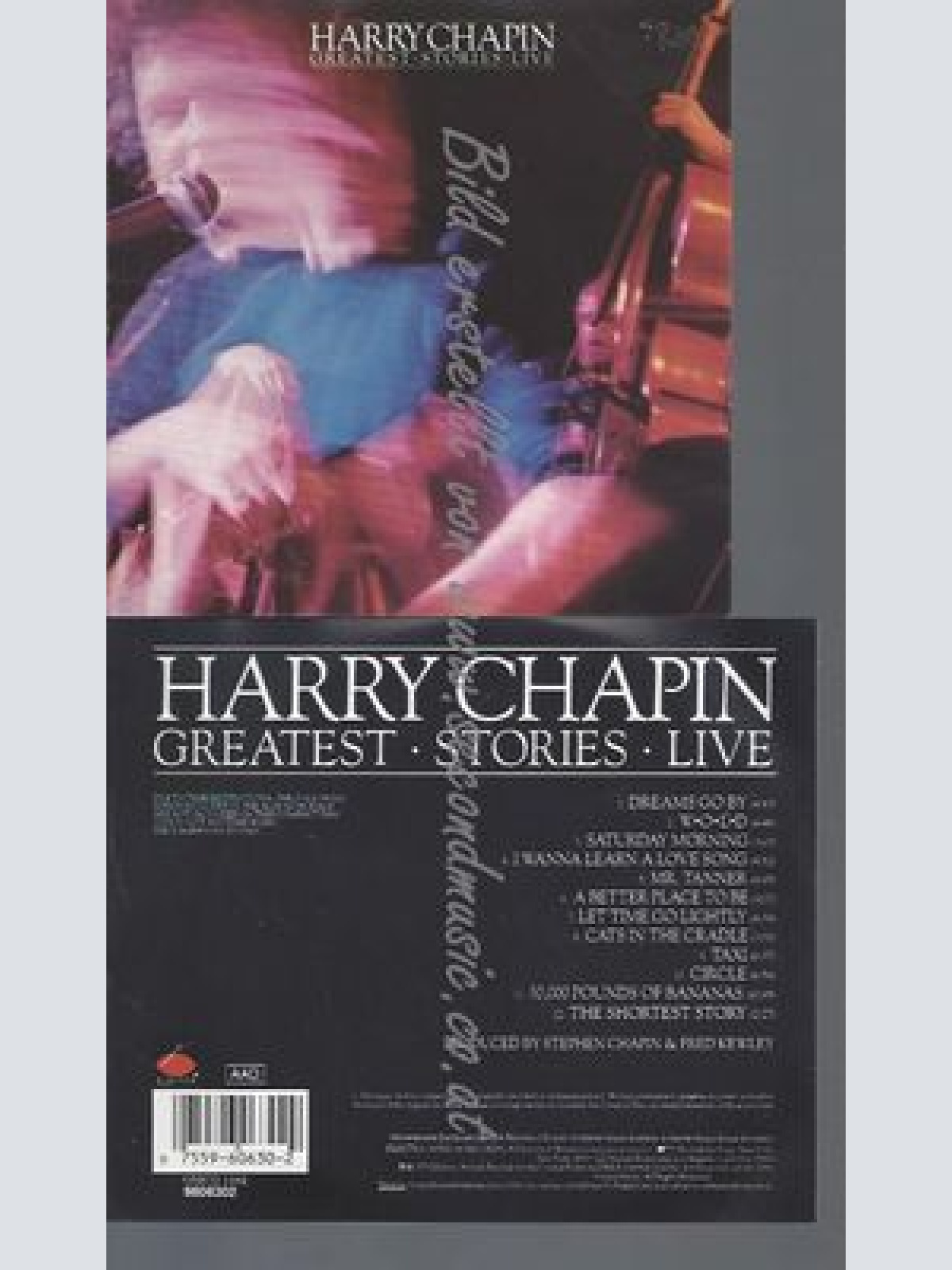 CD--HARRY CHAPIN--GREATEST STORIES