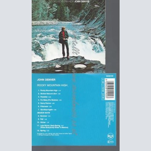 CD--JOHN DENVER--ROCKY MOUNTAIN HIGH