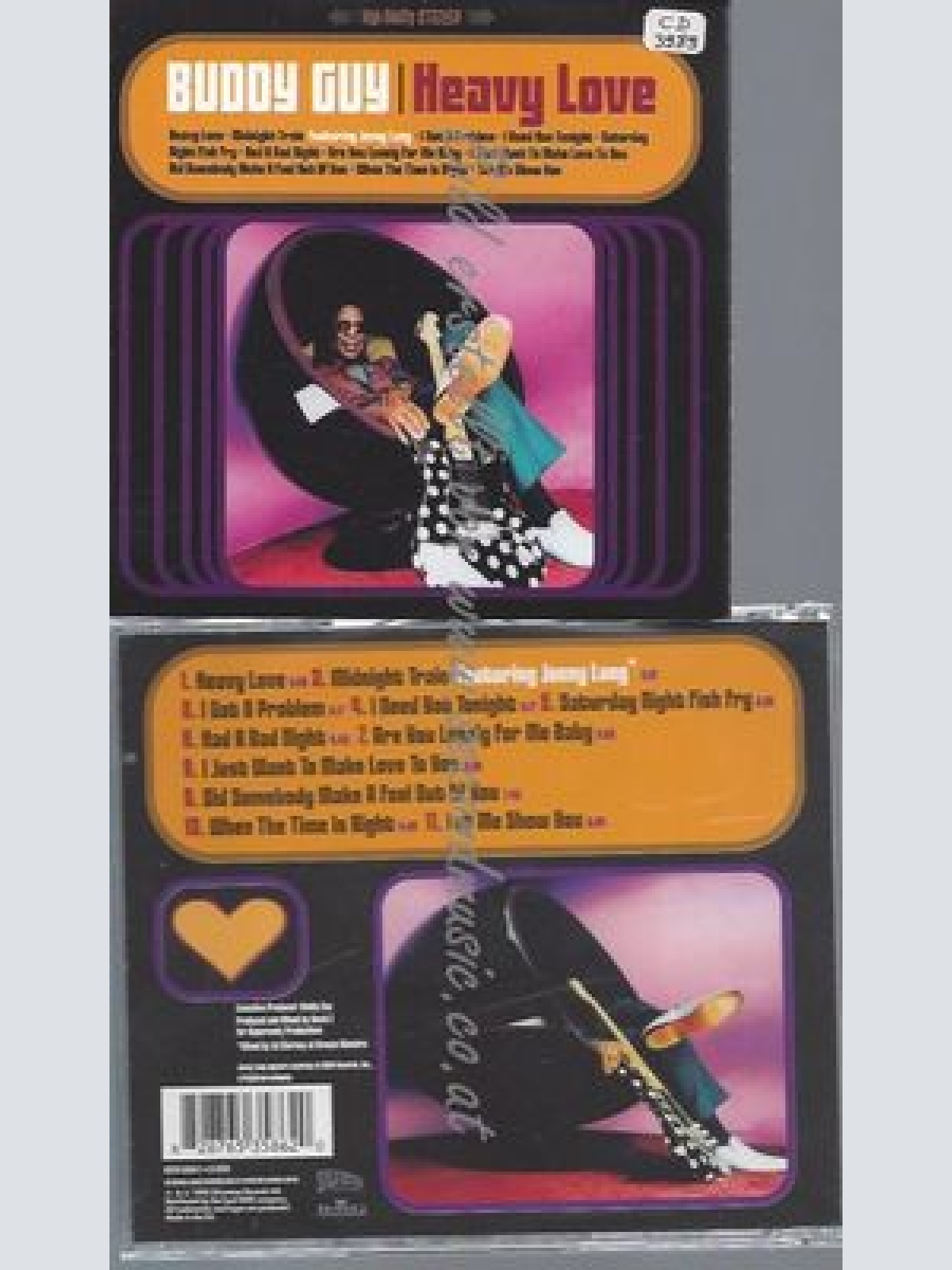 CD--BUDDY GUY--HEAVY LOVE
