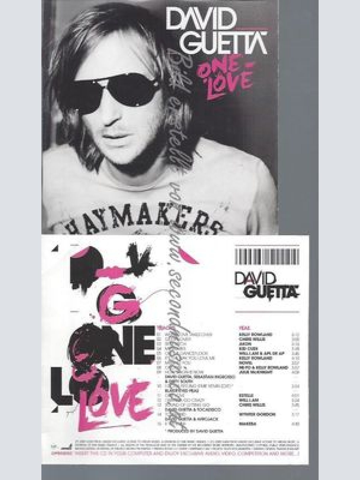 CD--DAVID GUETTA--ONE LOVE