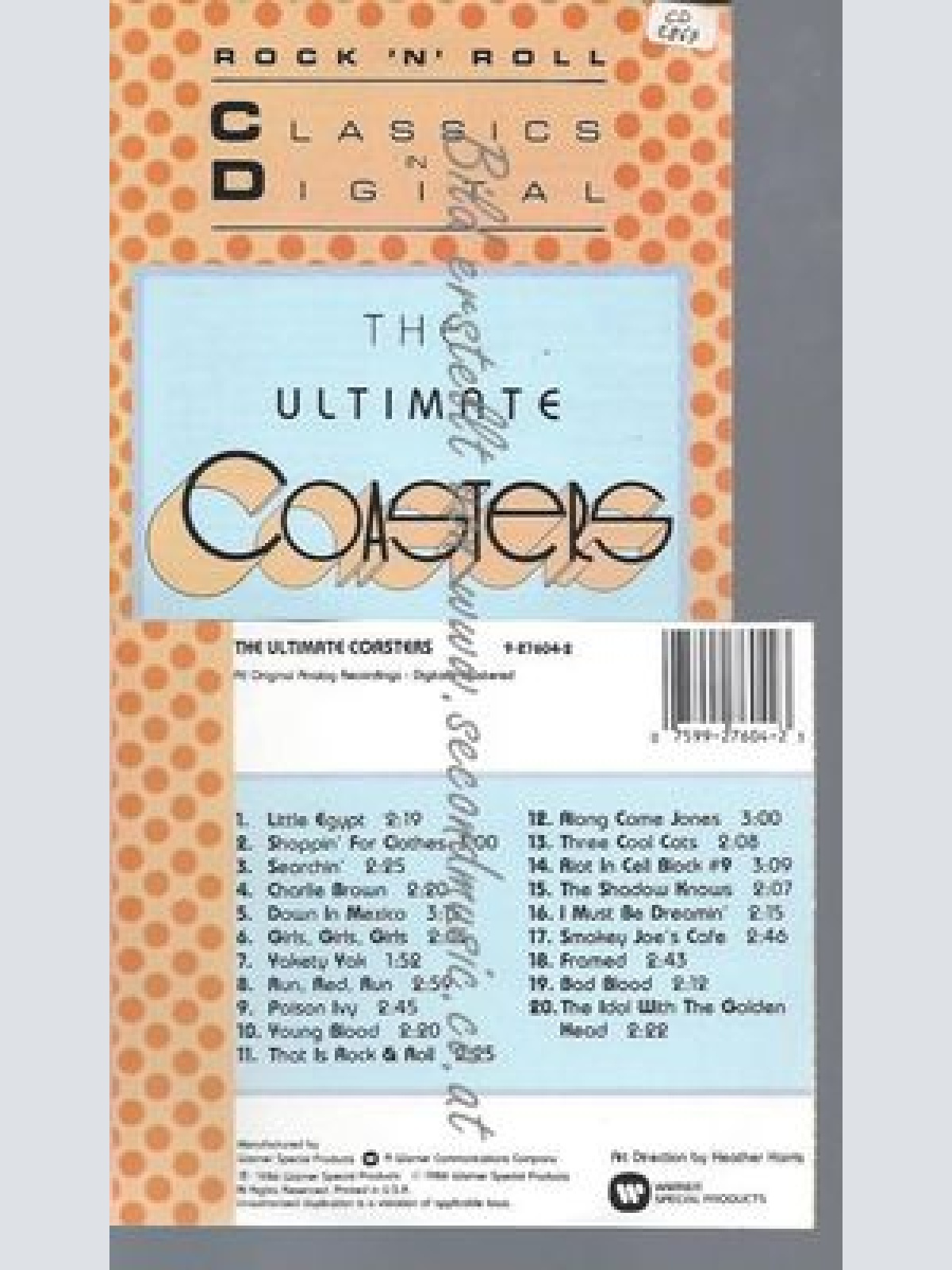 CD--COASTERS--ULTIMATE COASTERS | IMPORT