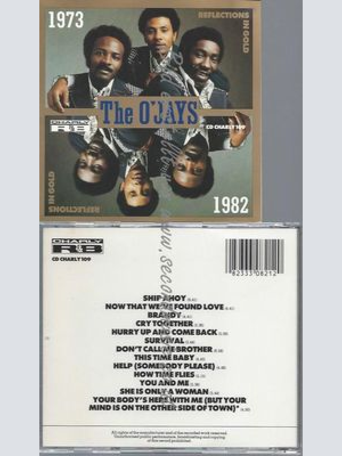 CD-- The O'Jays – Reflections In Gold (1973 -1982)