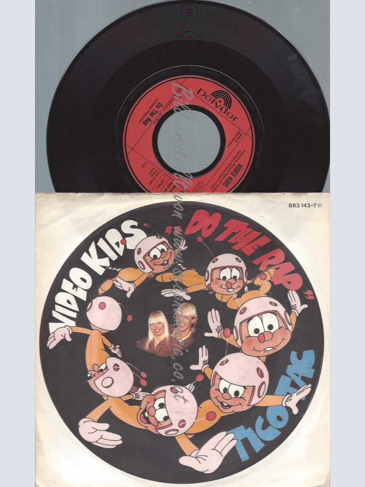 7"  Video Kids  Do The Rap