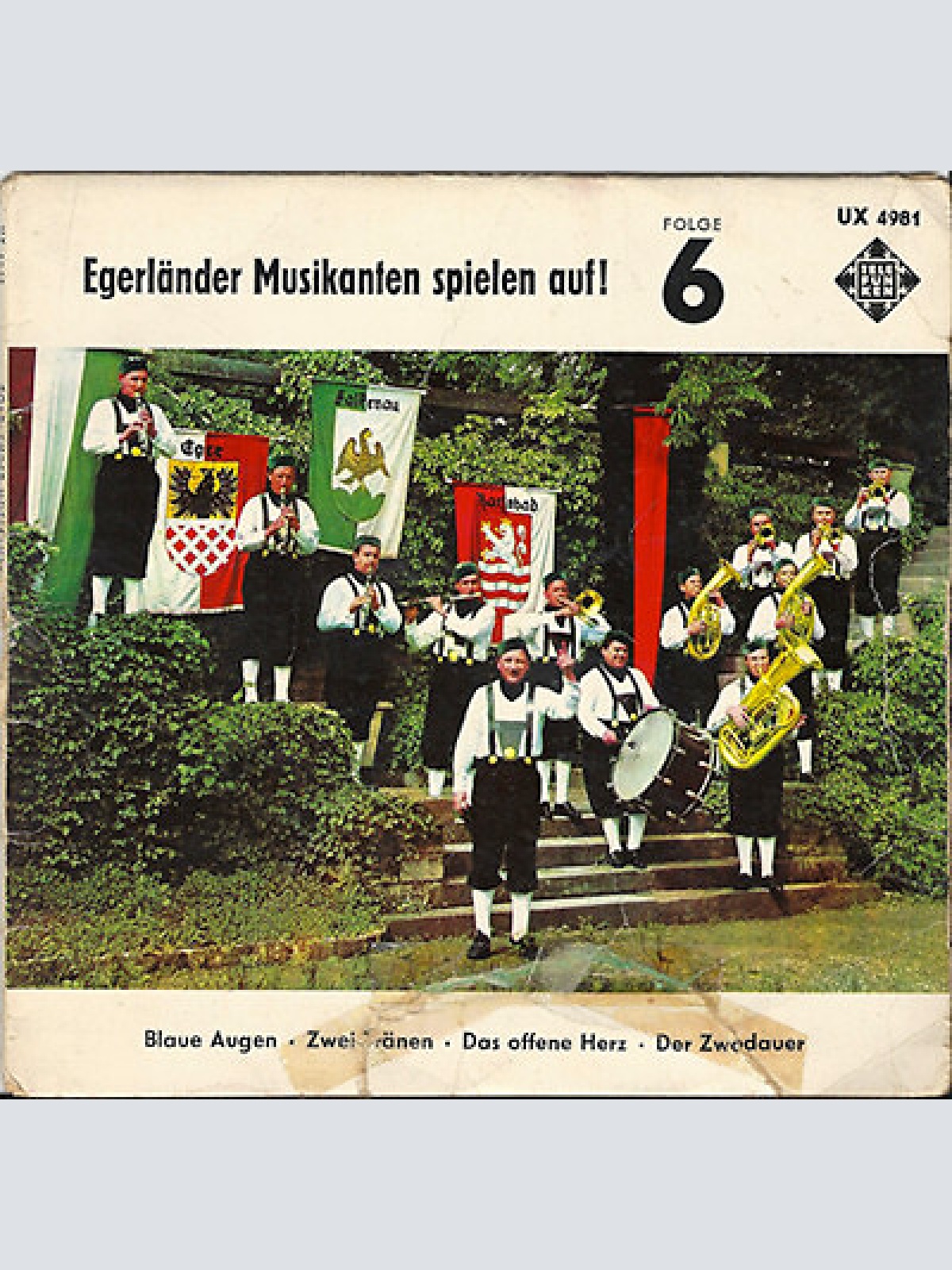 7", EP Original Egerländer Musikanten* - Egerländer Musikanten Spielen Auf! -...