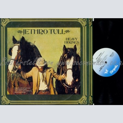LP--JETHRO TULL--HEAVY HORSES--OIS--CHR 1175--1978