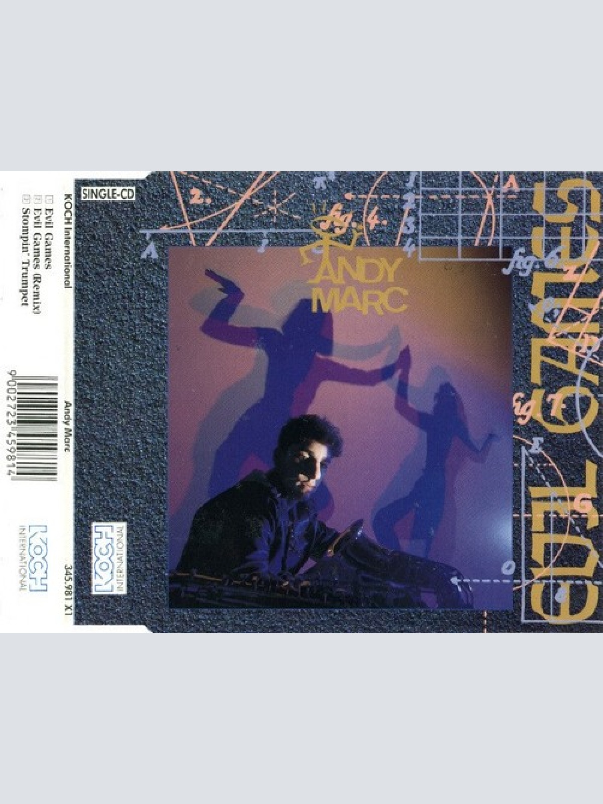 CD, Single Andy Marc - Evil Games