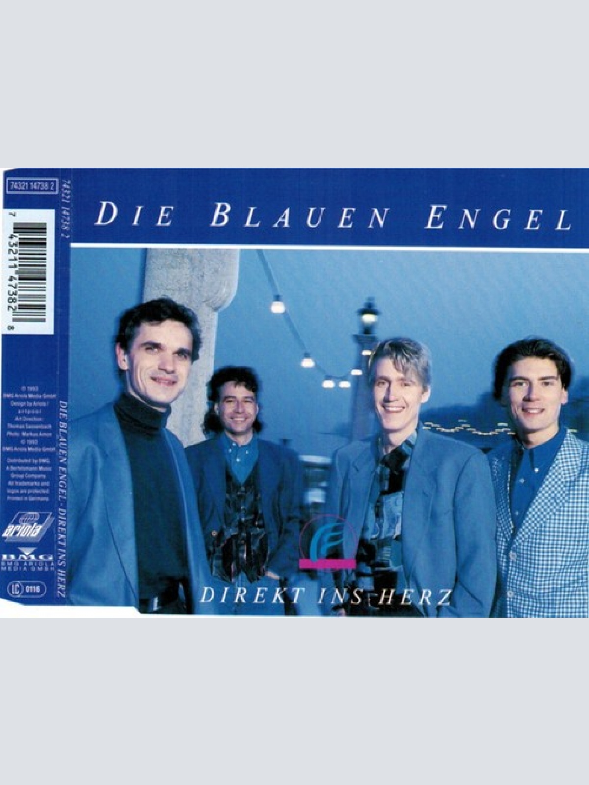 CD, Maxi Die Blauen Engel - Direkt Ins Herz