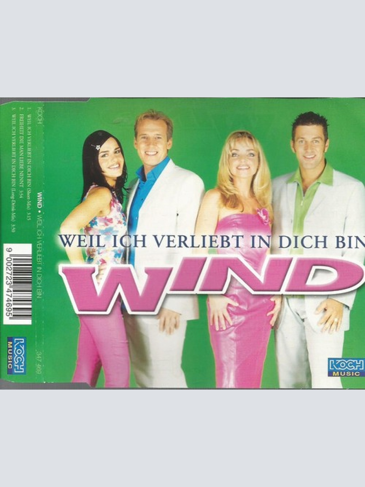 CD, Maxi Wind (4) - Weil Ich Verliebt In Dich Bin