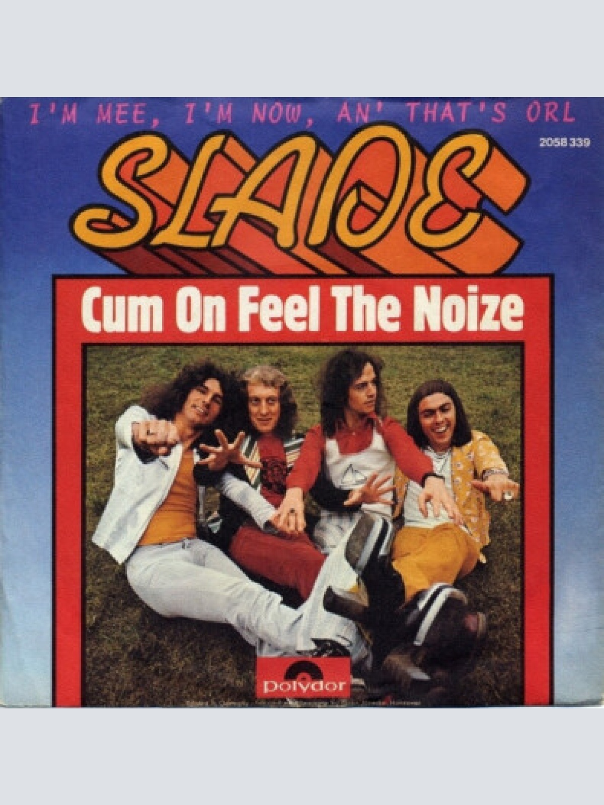 7", Single Slade - Cum On Feel The Noize