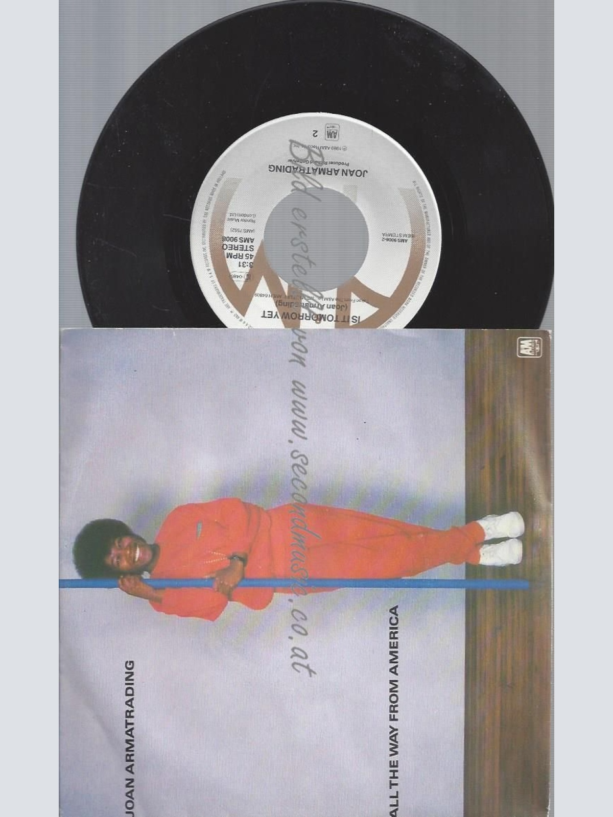 7" Joan Armatrading  All The Way From America