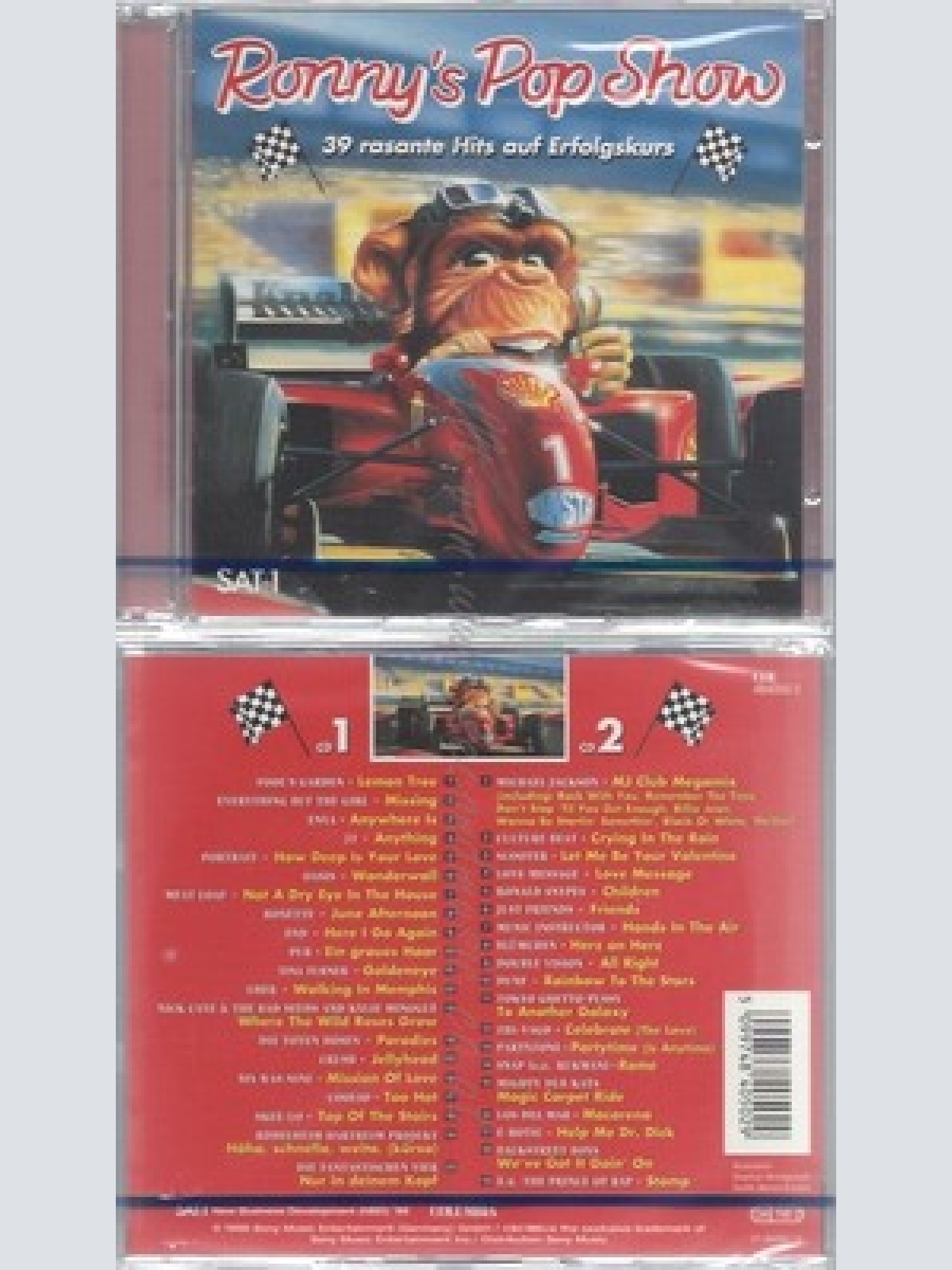 CD--NM-SEALED-FOOL'S GARDEN, EVERYTHING BUT THE GIRL, ENYA UND 3T -- RONNY'S PO