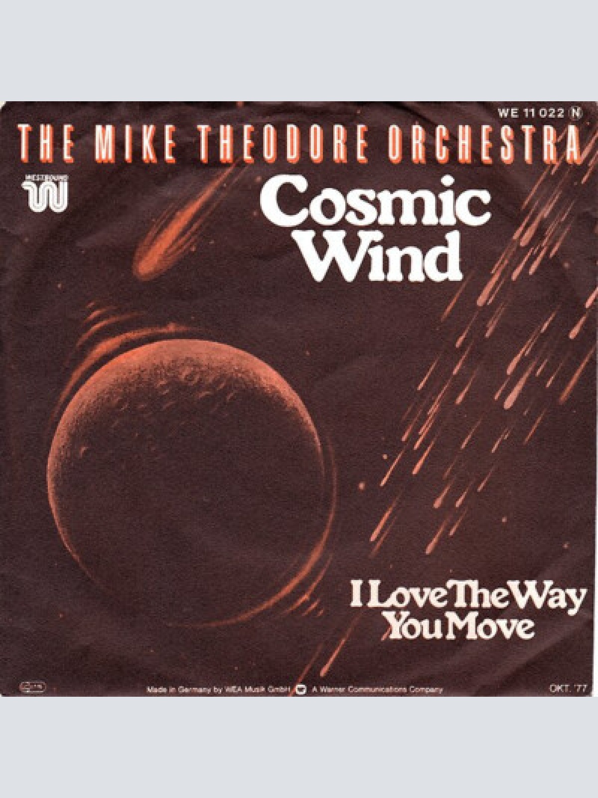 7", Single The Mike Theodore Orchestra - Cosmic Wind