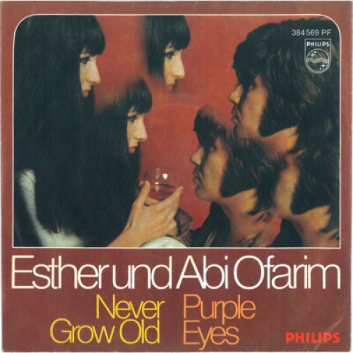 7", Single, Mono Esther Und Abi Ofarim* - Never Grow Old / Purple Eyes