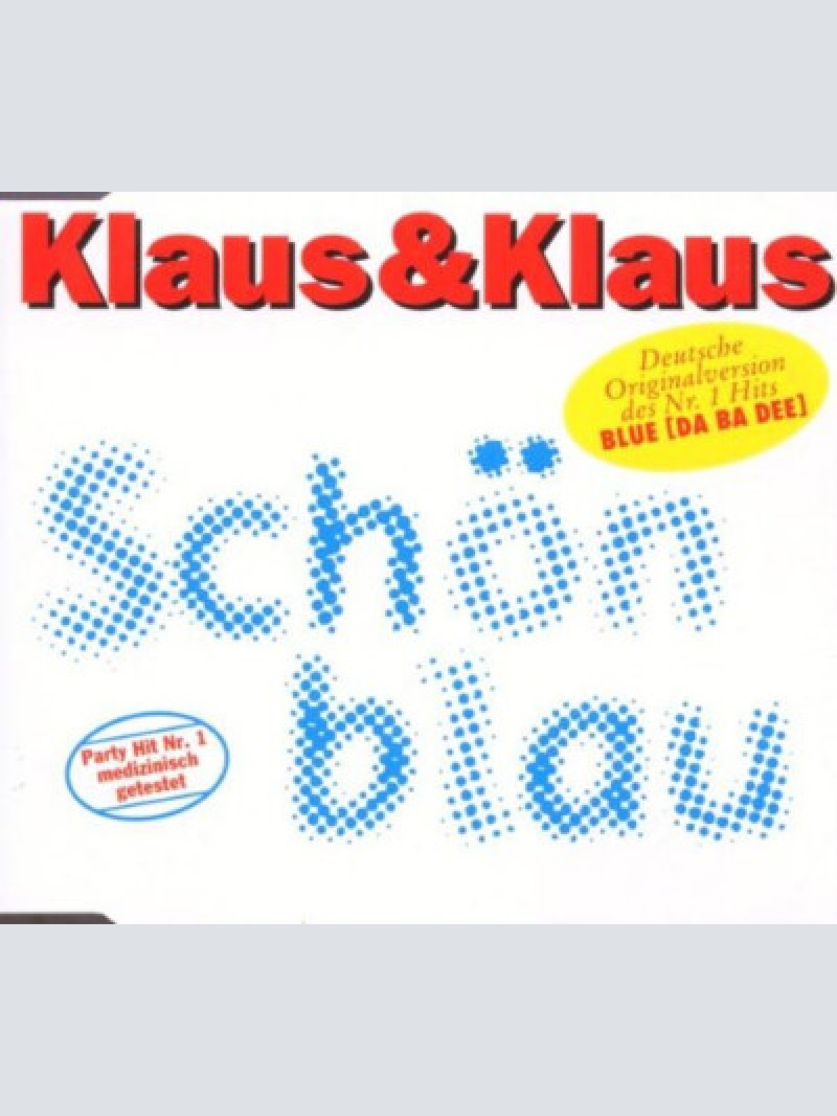 CD, Maxi Klaus & Klaus - Schön Blau