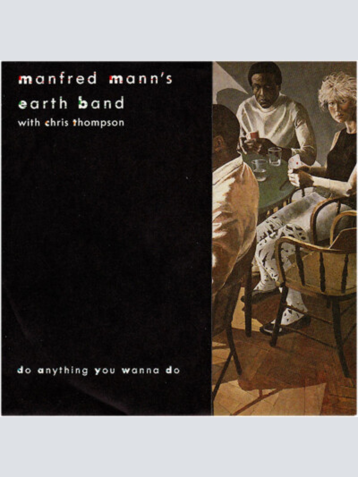 7", Single Manfred Mann's Earth Band With Chris Thompson - Do Anything You Wa...