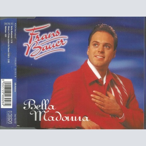 CD, Single Frans Bauer - Bella Madonna