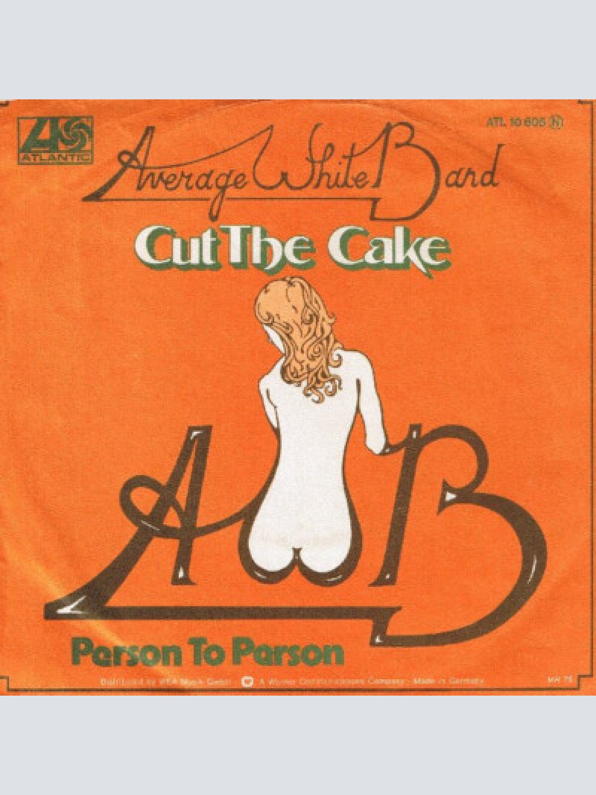 7", Single Average White Band - Cut The Cake