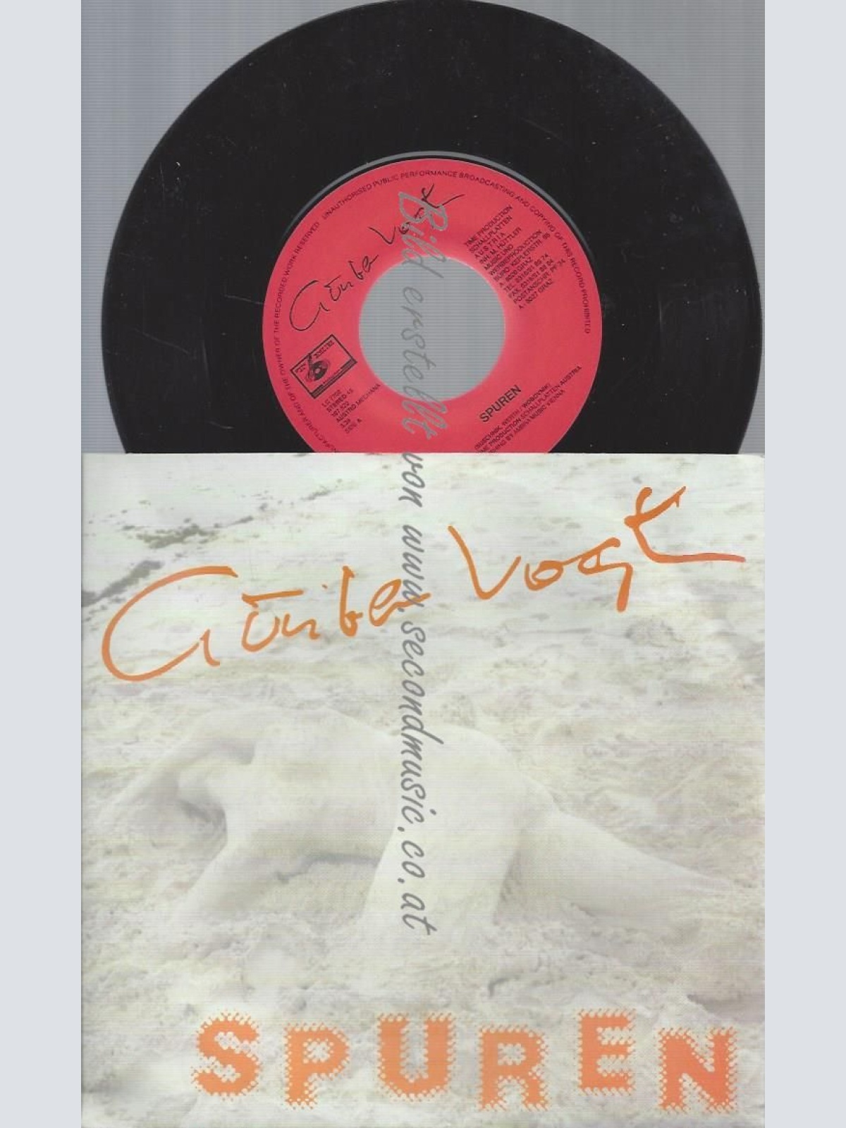 7"  GÜNTER VOGT SPUREN