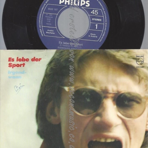 7"  Rainhard Fendrich  Es Lebe Der Sport