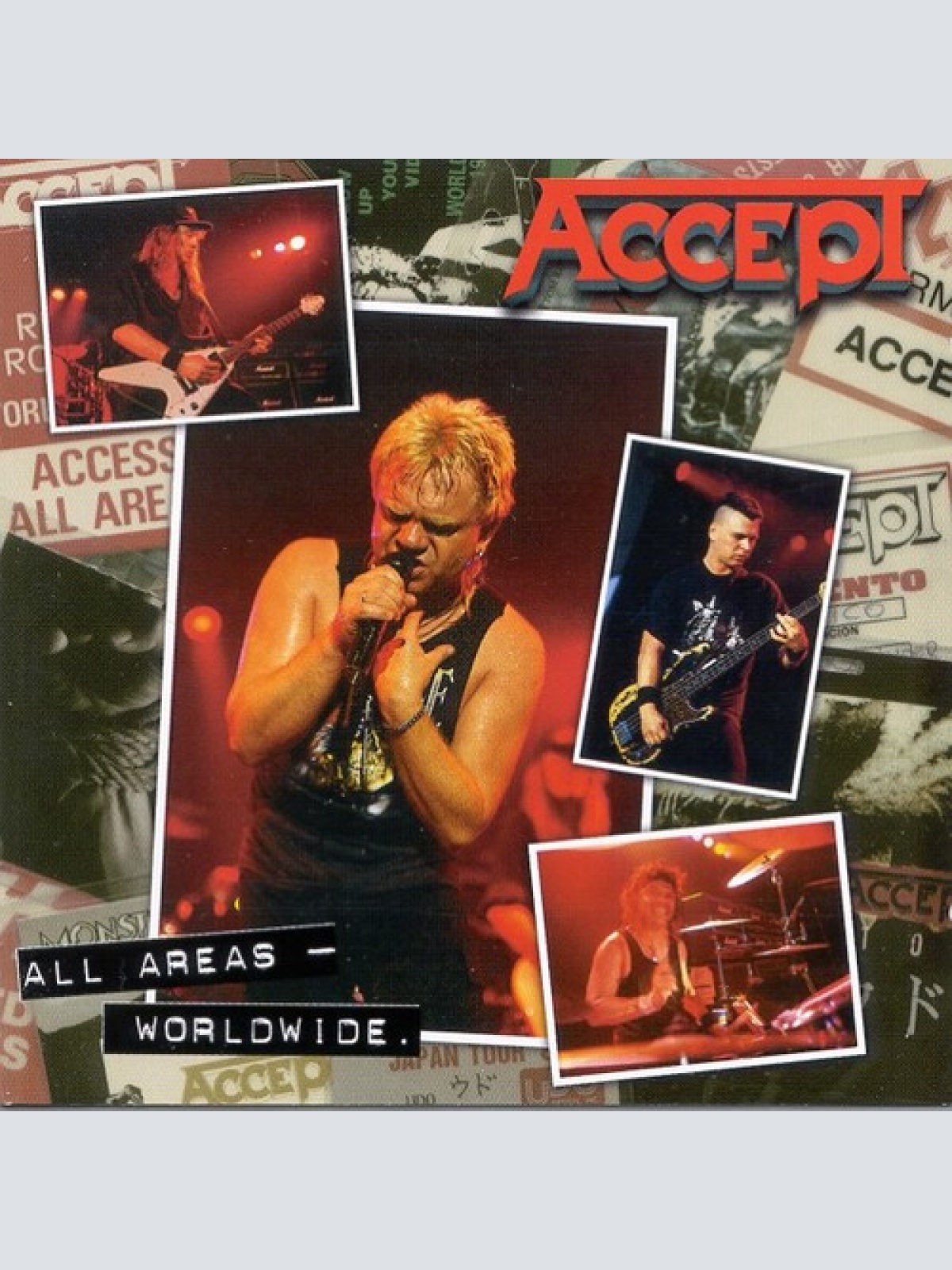 2xCD, Album Accept - All Areas - Worldwide