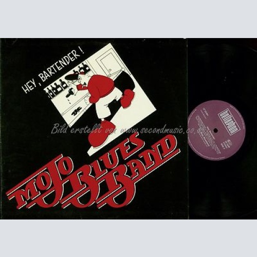 LP--THE MOJO BLUES BAND--& DANA GILLESPIE-HEY BARTENDER