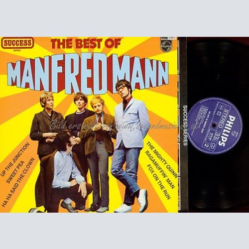 LP--THE BEST OF MANFRED MANN --PHILIPS--NL