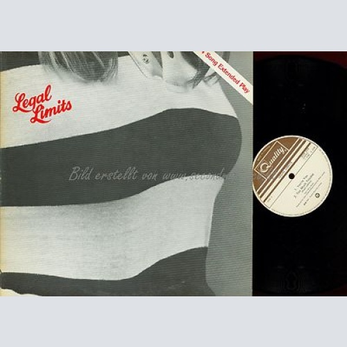 LP--LEGAL LIMITS--4 SONG EXTENDED PLAY