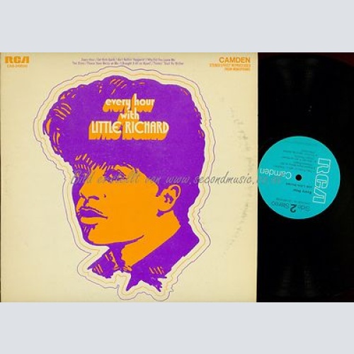 LP--LITTLE RICHARD--EVERY HOUR WITH LITTLE RICHARD--CAMDEN--CAS 2430