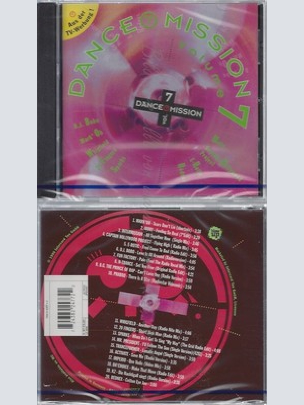 CD--NM-SEALED-VARIOUS -1995- -- DANCE MISSION VOL.7