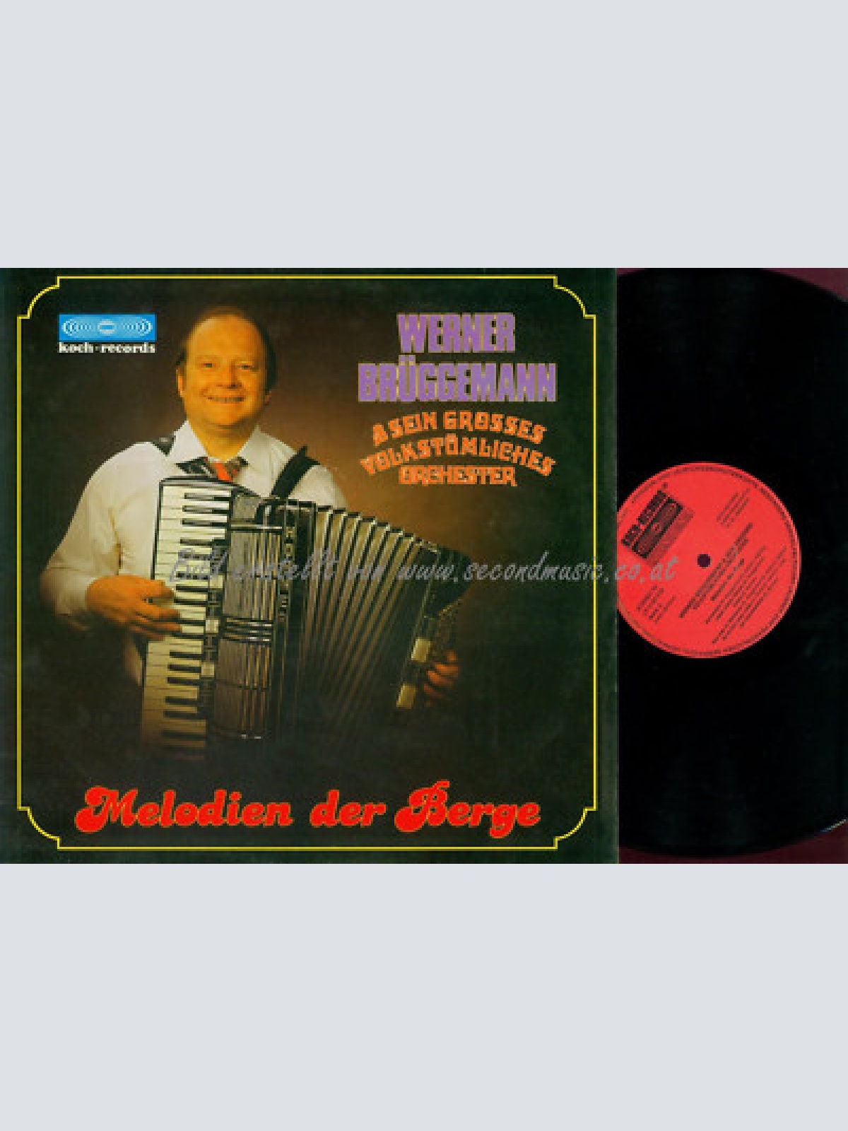 LP-WERNER BRÜGGEMANN MELODIEN DER BERGE