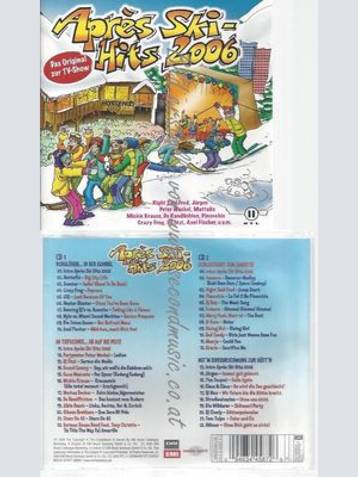 CD--VARIOUS--APRES SKI HITS 2006  | DOPPEL-CD