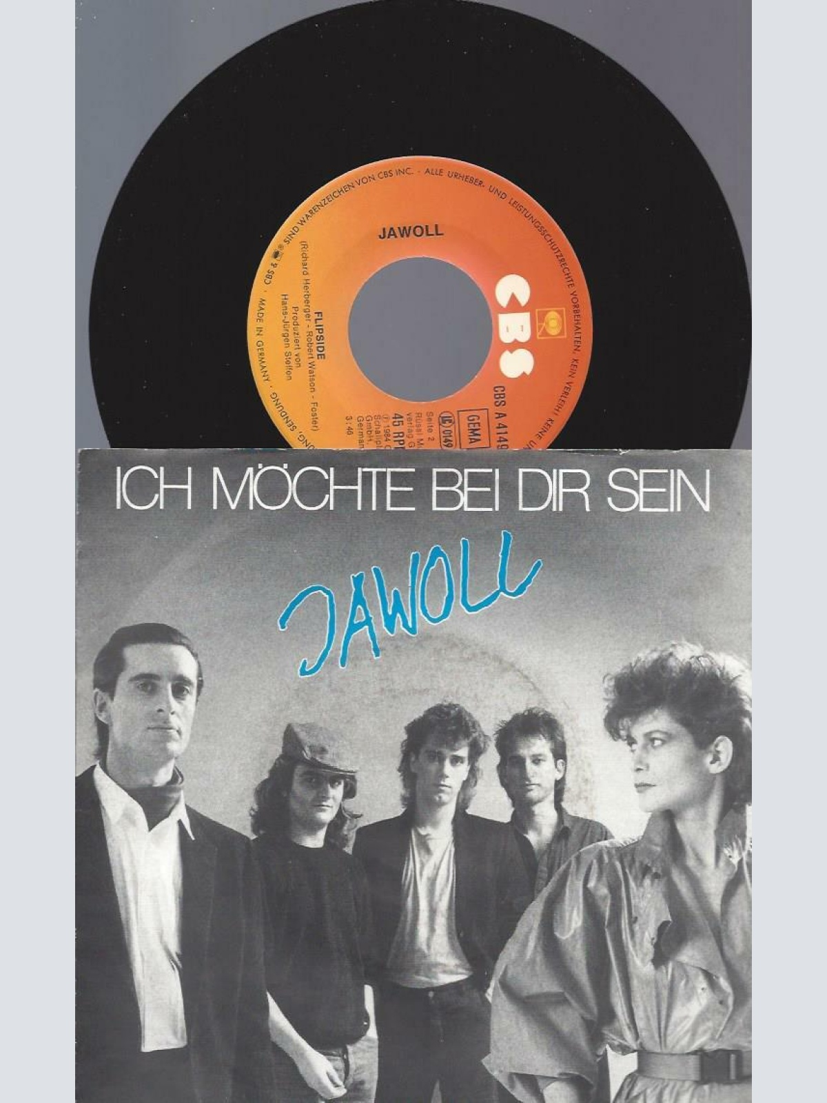 7" Jawoll – Ich Möchte Bei Dir Sein