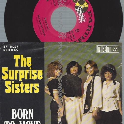 7"    The Surprise Sisters  Born To Move