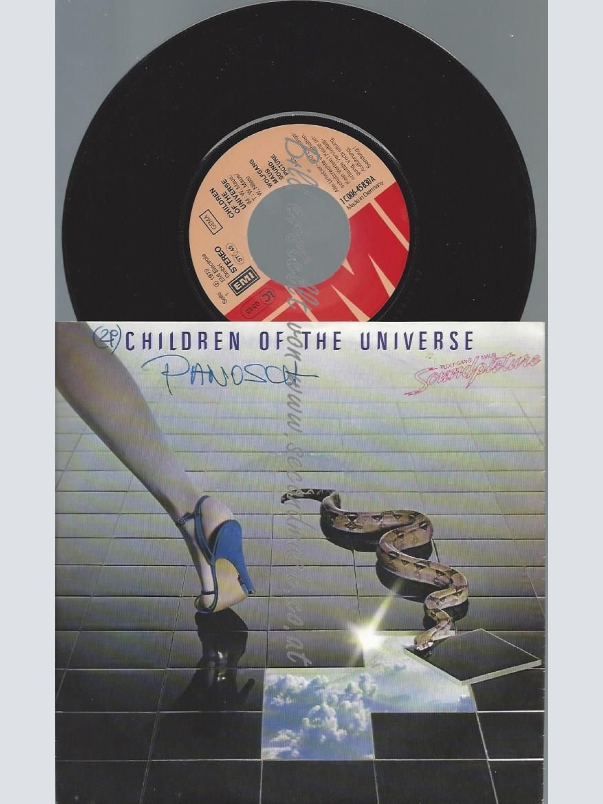 7"  Wolfgang Maus Soundpicture  Children Of The Universe