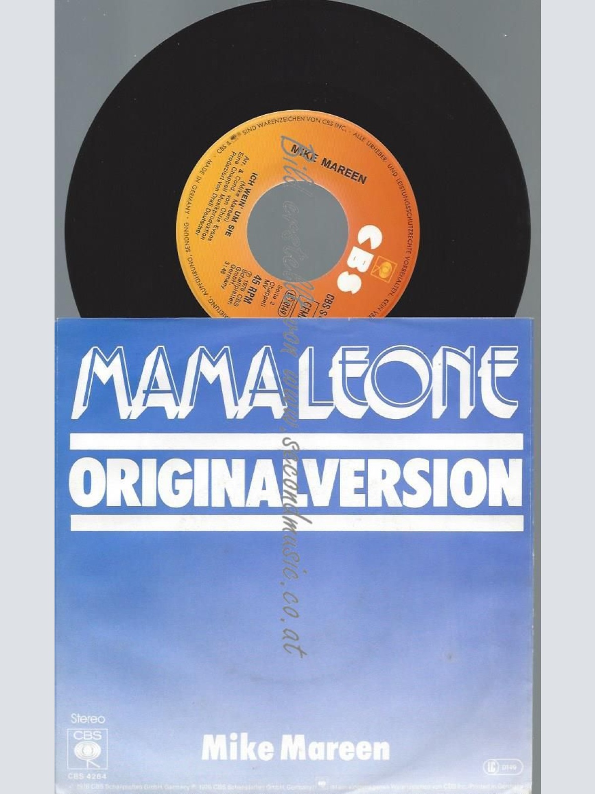 7"  Mike Mareen – Mama Leone