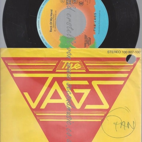 7"  The Jags  Back Of My Hand