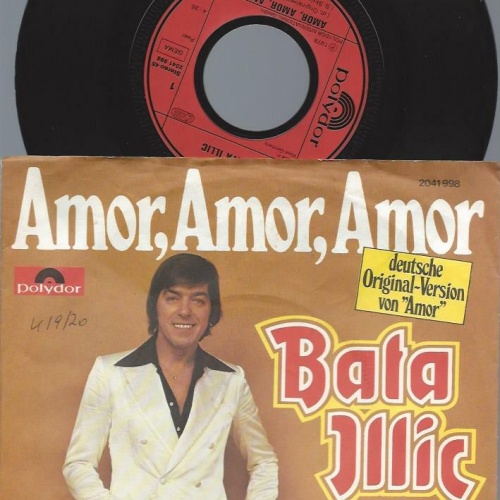 7"    Bata Illic – Amor, Amor, Amor