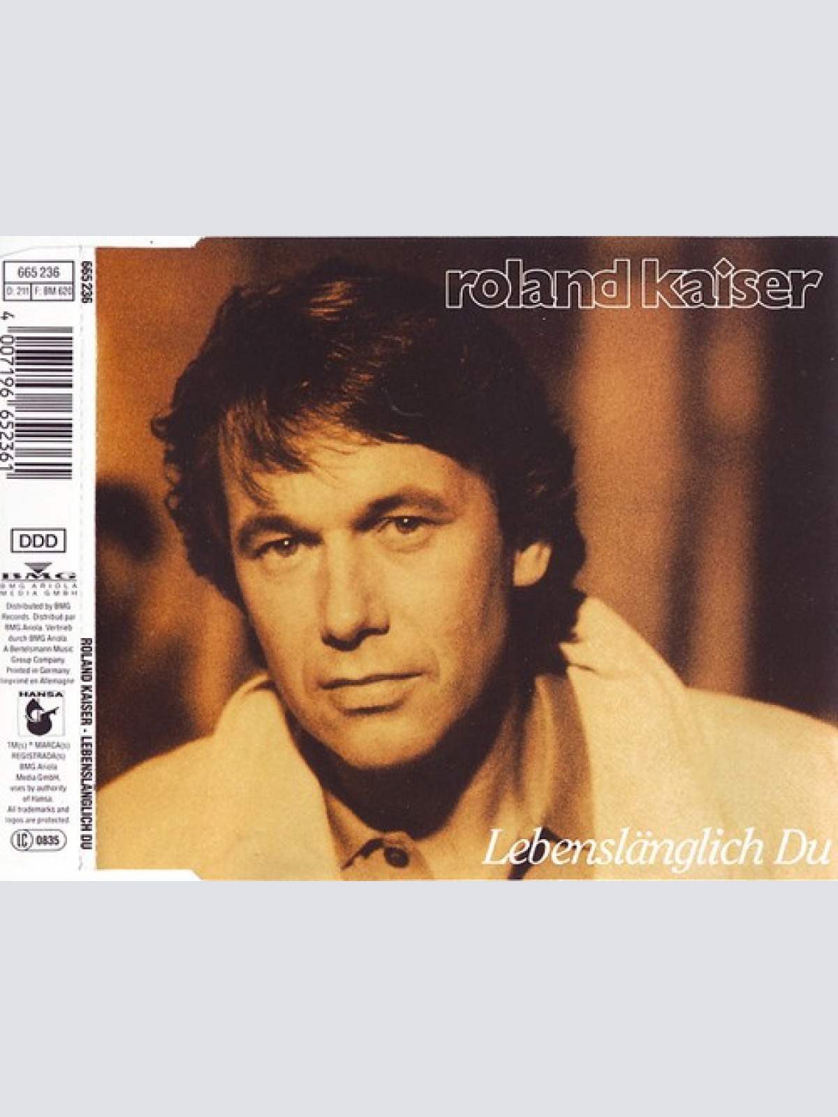 CD, Maxi Roland Kaiser - Lebenslänglich Du