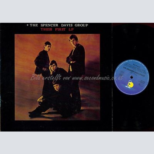 LP--THE SPENCER DAVIS GROUP--THEIR FIRST LP--ISLAND 201658241--GERMANY