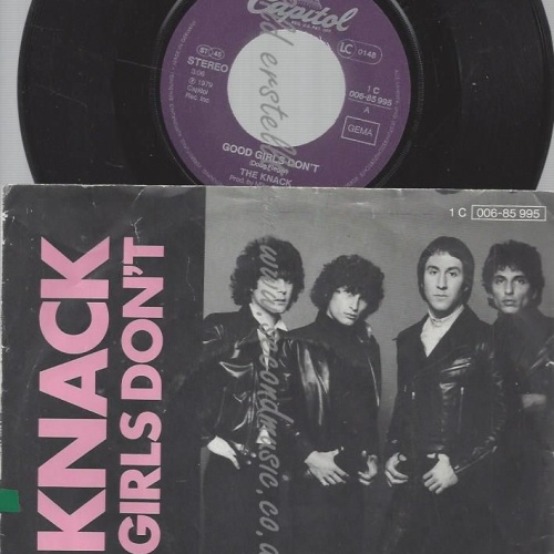 7" The Knack   Good Girls Don't