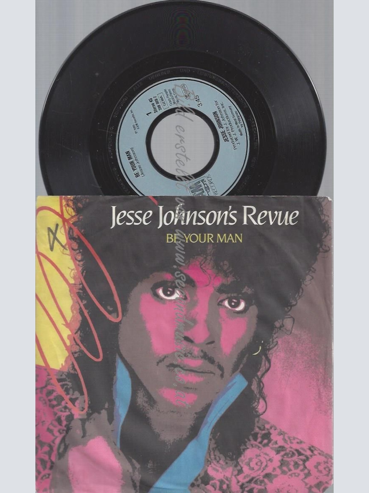 7"  Jesse Johnson's Revue – Be Your Man