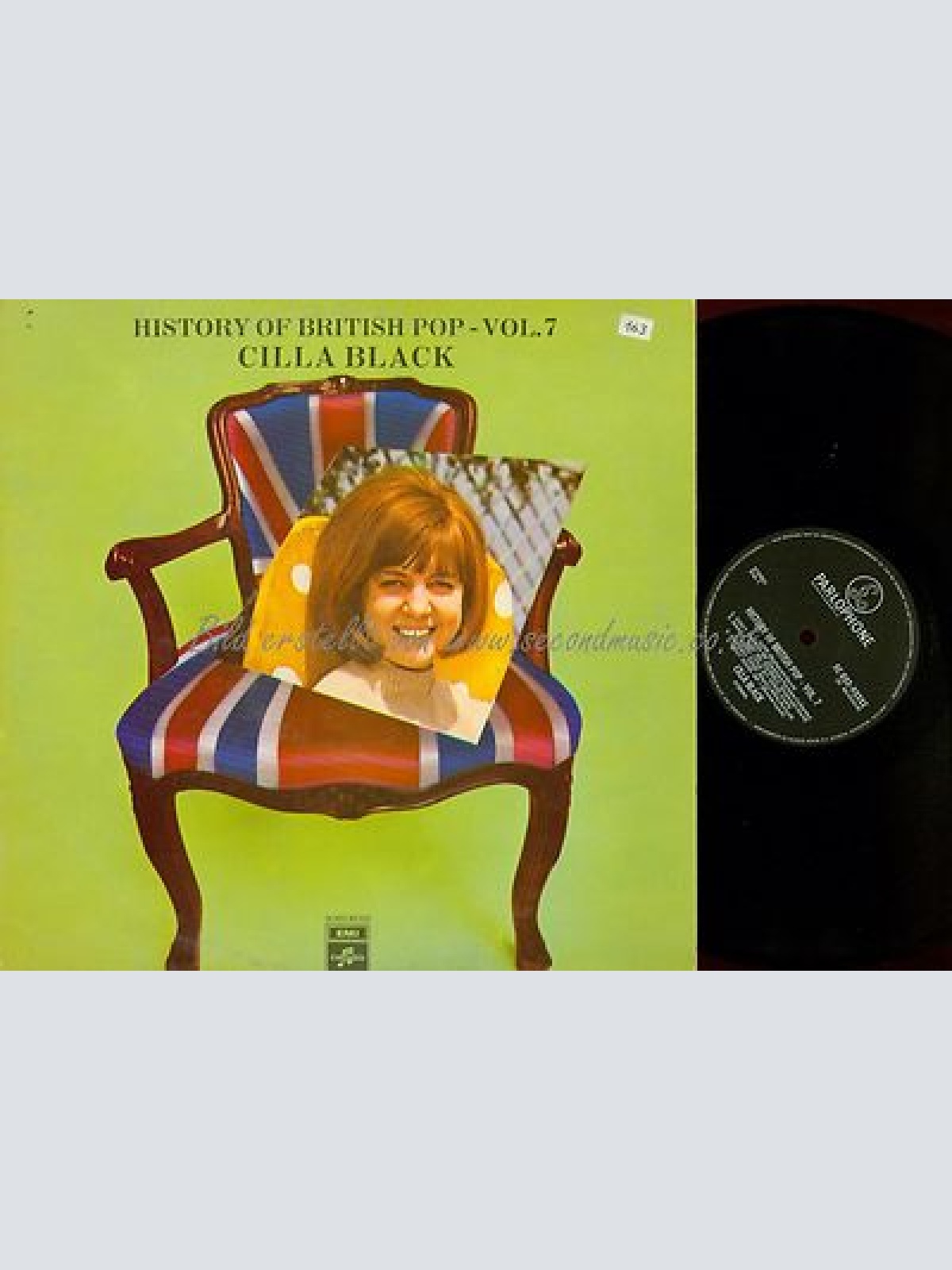 LP--GILLA BLACK--HISTORY OF BRITISH POP VOL 7