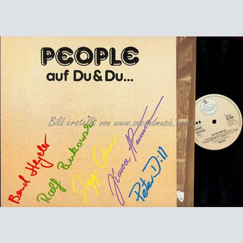 LP--PEOPLE AUF DU & DU // CBS 25660 // OIS  // NM