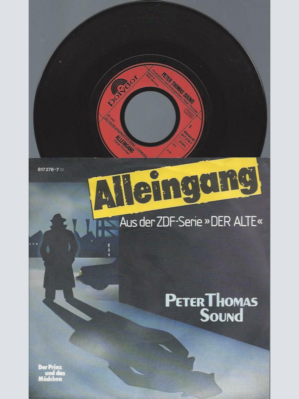 7"   Peter Thomas Sound – Alleingang -- Der Alte