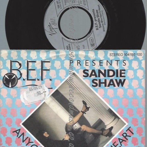 7" B.E.F. Presents Sandie Shaw – Anyone Who Had A Heart