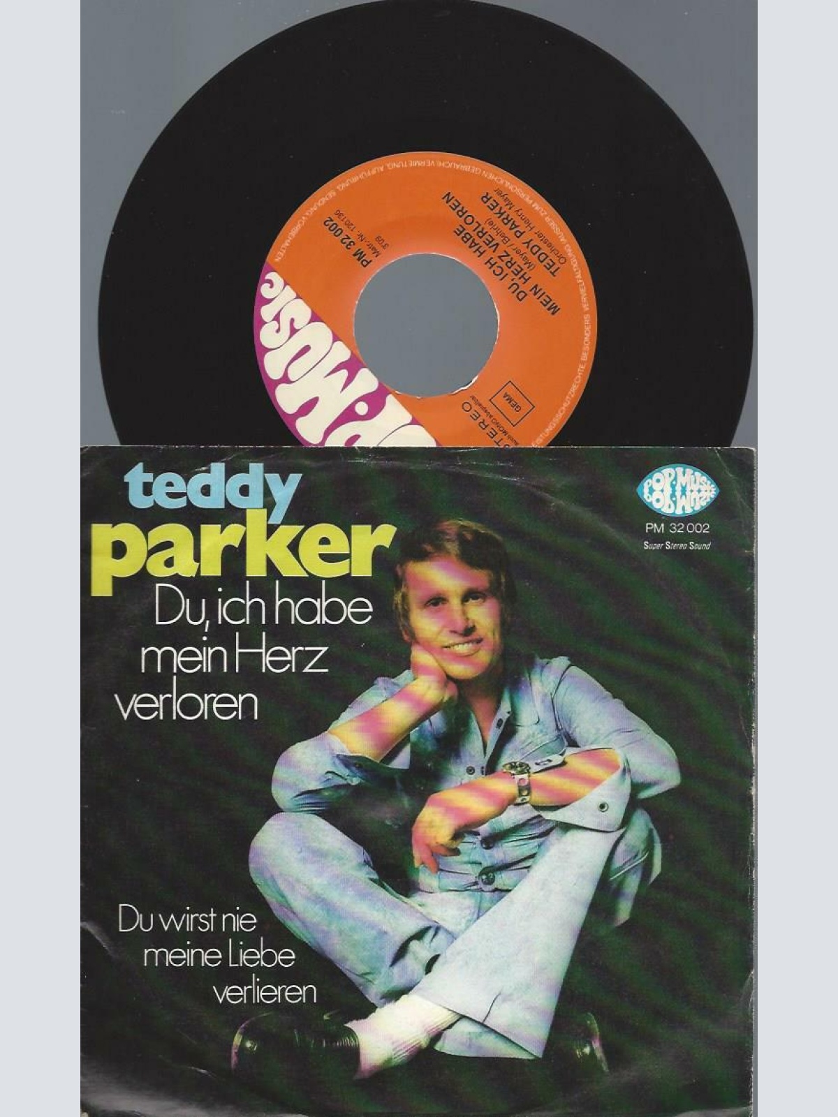 7" Teddy Parker  Du, Ich Hab Mein Herz Verloren