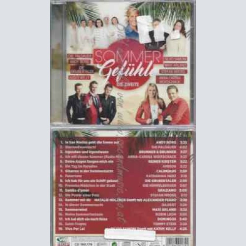 CD-- Sommergefühle - Die Zweitevon Matrosen in Lederhosen, Die Grubertaler,